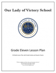 Lesson Plans – Grade 11 (Bundle)